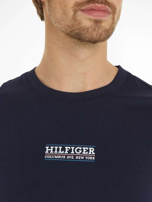 Tommy Hilfiger Hombre Camiseta Manga Corta Cuello Redondo. Varias tallas