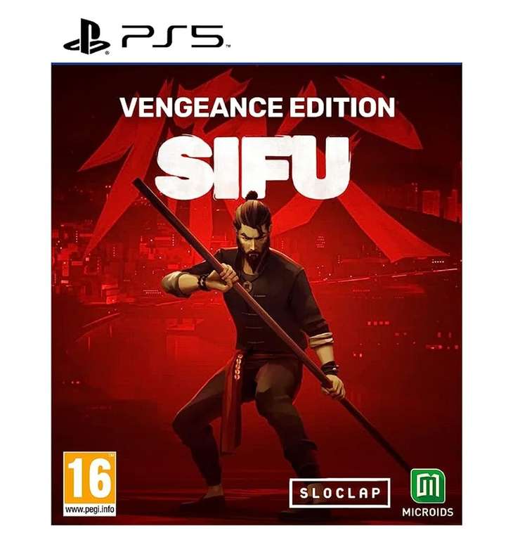 SIFU Vengeance Edition PS5 Steelbook