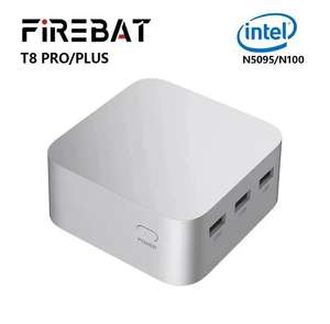 FIREBAT T8 Pro Plus Mini PC N100, 16GB 512 SSD