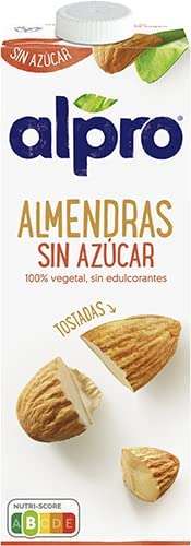 Alpro Bebida Vegetal de Almendras sin azucar 6x1L