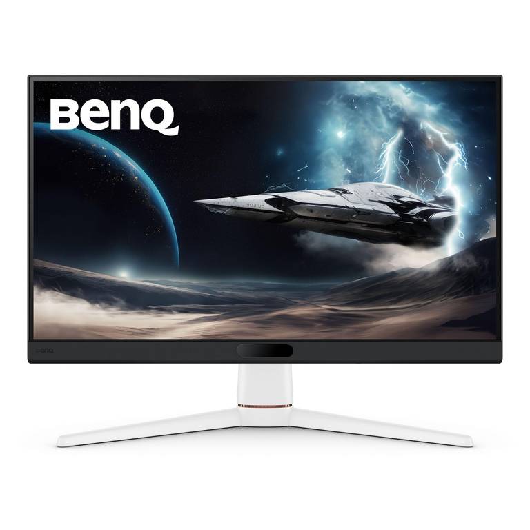 BenQ MOBIUZ EX251 Monitor Gaming Blanco 25” FHD 220Hz, 1ms Respuesta Rápida, AMD FreeSync, 99% sRGB, Modo de Color AI, Color Vibrance, Light