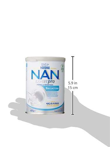 NAN EXPERT PRO sin lactosa 6X400g