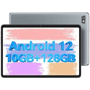 Blackview Tablet 10 Pulgadas Android 12 Tab 7 Pro 10GB RAM + 128GB ROM(1TB TF), Dual 4G LTE + 5G WiFi, Octa Core, Batería 6580mAh/FHD
