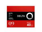 Delta Q Pack XL Qharacter - Café Cápsulas - Intensidad 9 - 40 Cápsulas