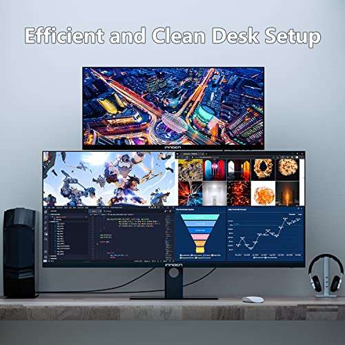 Monitor Gaming 40" - Ultrawide 144Hz UWQHD 3440 x 1440P, IPS, Freesync Premium/G-Sync