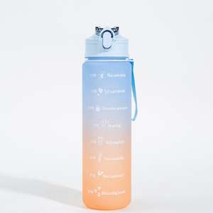 Botella de agua portátil fitness [varios colores]