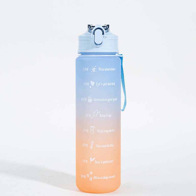 Botella de agua portátil fitness [varios colores]