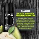 Axe Desodorante Bodyspray Black 150ml, pack de 6 unidades