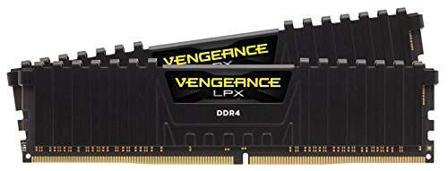 Corsair Vengeance LPX 16 GB (2 x 8 GB) DDR4 3200 MHz C16 XMP 2.0 ( Overclocking automático)