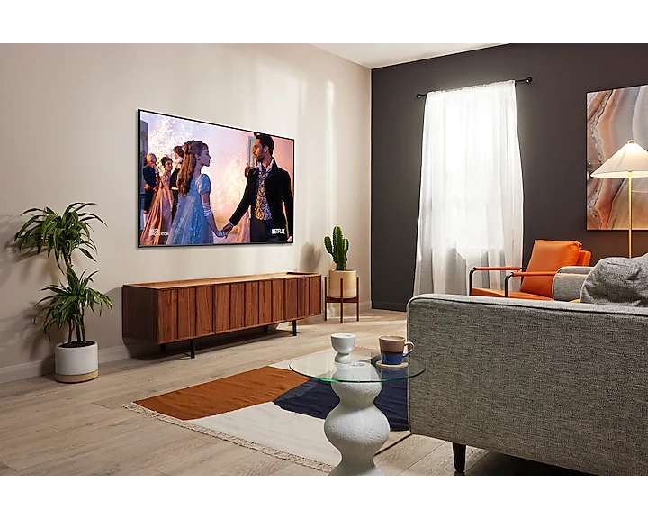 TV QLED 85" - Samsung QE85Q60BAUXXC, QLED 4K, Procesador QLED 4K Lite, Smart TV, Negro