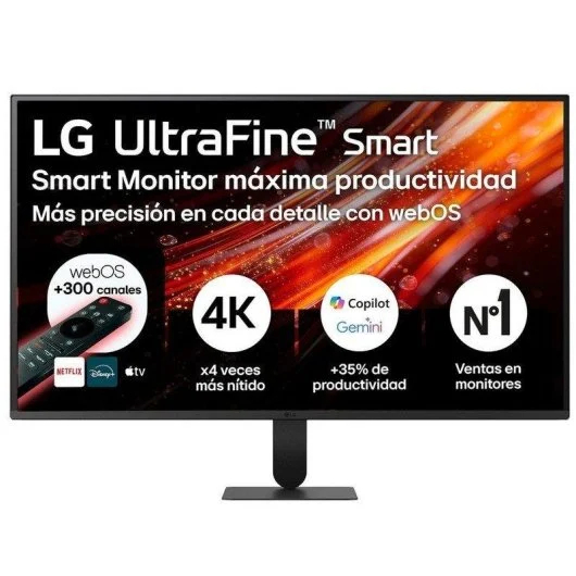 Monitor LG 32U701SB-B 32" UltraHD 4K 60Hz VA Smart TV HDR10 Altavoces Integrados