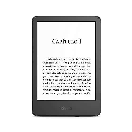 Nuevo Kindle (+3 Meses de Kindle Unlimited): más compacto y ligero, pantalla alta resolución de 300 ppp y 6 pulgadas, doble almacenamiento