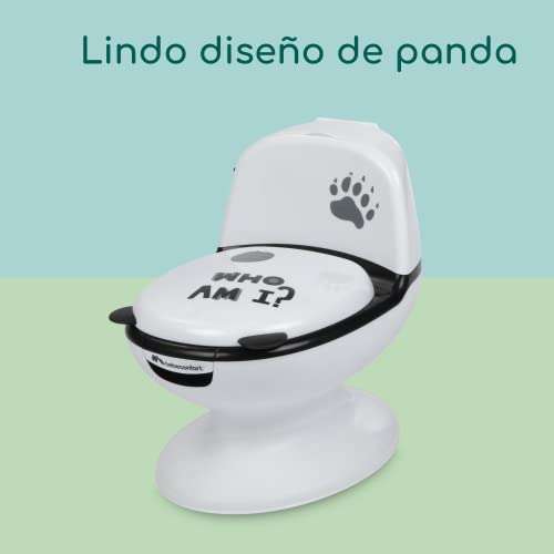 Bebeconfort Mini Toilet Orinal para bebés y niños 18 meses+, con sonido de descarga, cuenca extraíble fácil de limpiar,