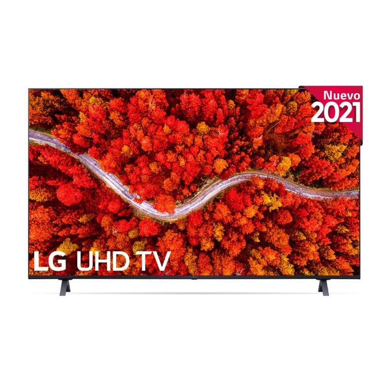 TV LED - LG 60UP80006LR, 60 pulgadas, 4K, IA Magic