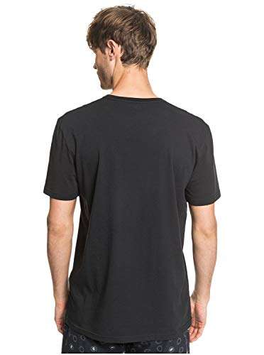 Quiksilver Comp Logo - Camiseta algodón para Hombre Camiseta Hombre