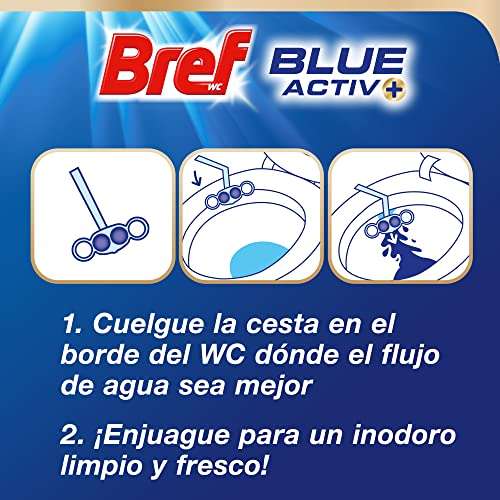 Bref Blue Activ Higiene Cesta WC (3 unidades)