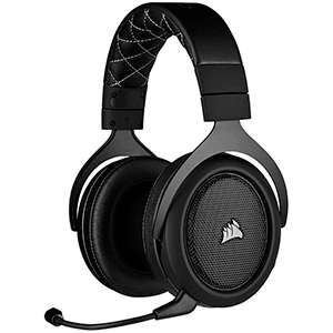 CORSAIR HS70 PRO WIRELESS CARBON PC-PS4-PS5 - AURICULARES GAMING INALÁMBRICOS