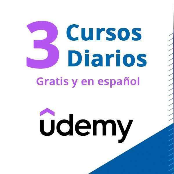 3 cursos diarios | Gratis y en español