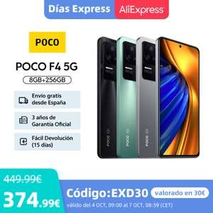 POCO F4 5G 8GB/256GB Global - Desde España