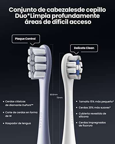 Oclean X Pro Digital Cepillo de dientes sónico eléctrico con 65 € de dto +15%