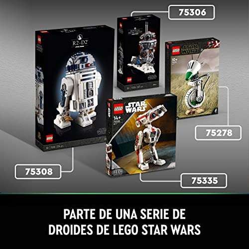 LEGO 75335 Star Wars BD-1, Maqueta de Droide para Construir para 14 Años o Más de Videojuego Jedi: Fallen Order