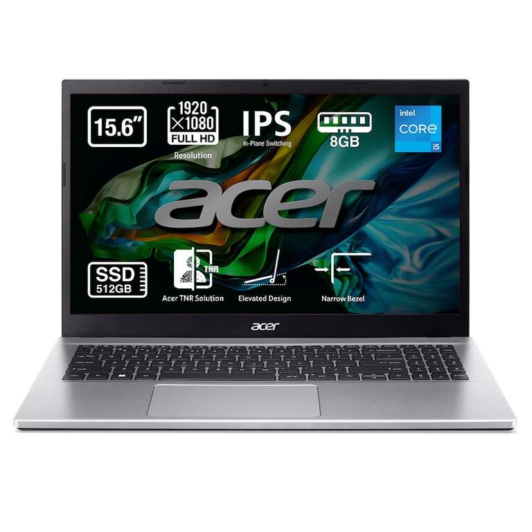 Portátil Acer Aspire 3, i5, 8GB, 512GB SSD