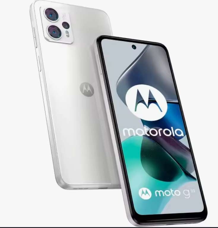 Motorola G23 Pearl White / 8+128GB / 6.5" 90Hz HD+.