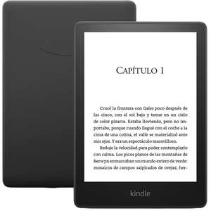 Amazon Kindle Paperwhite 2021, 6.8", 300 ppp, 8GB, Wi-Fi, Impermeable, Con publicidad, Negro