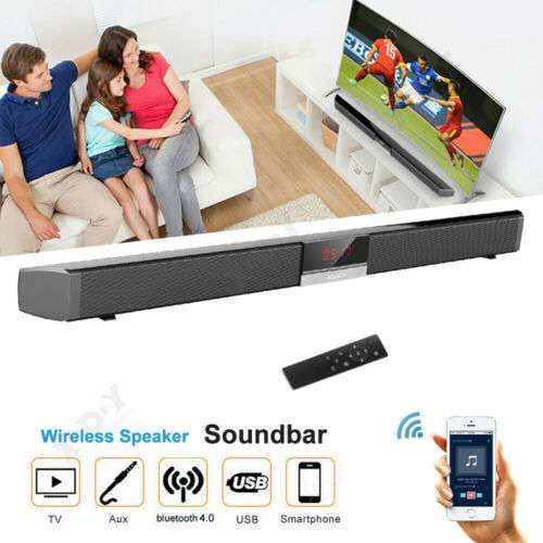 New Bluetooth Soundbox Home TV Altavoces Barra De Sonido Wireless Home Theater