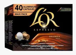 Maxipack 40 cápsulas Colombia Andes L'OR Origins Collection