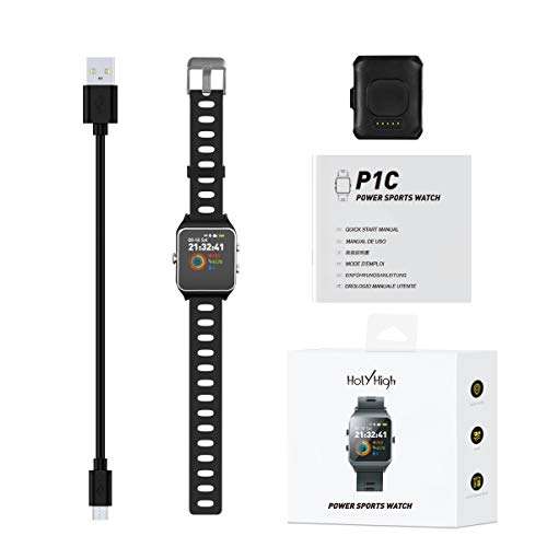 Smartwatch Fitness con Gps, Pantalla Tátil y monitor del Ritmo Cardíaco.