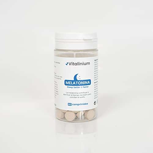 Melatonina Vitalinium - 60 Comprimidos Vegetales de 500 mg