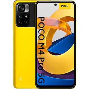 Xiaomi Poco M4 Pro 5G - Smartphone 128GB, 6GB RAM, Dual Sim, Amarillo