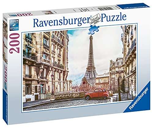 Ravensburger- Puzzle Paris, 200 Piezas, rompecabezas