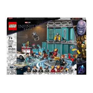 Juguete de Construcción de los Vengadores Trajes y Armería de Iron Man LEGO Marvel