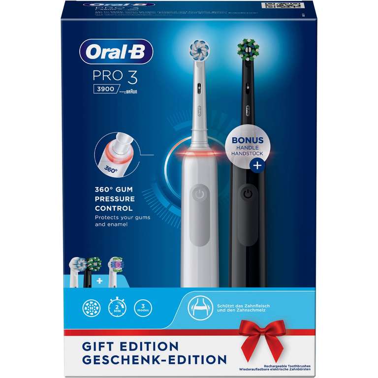 Braun Oral-B Pro 3 3900 Gift Edition DUAL