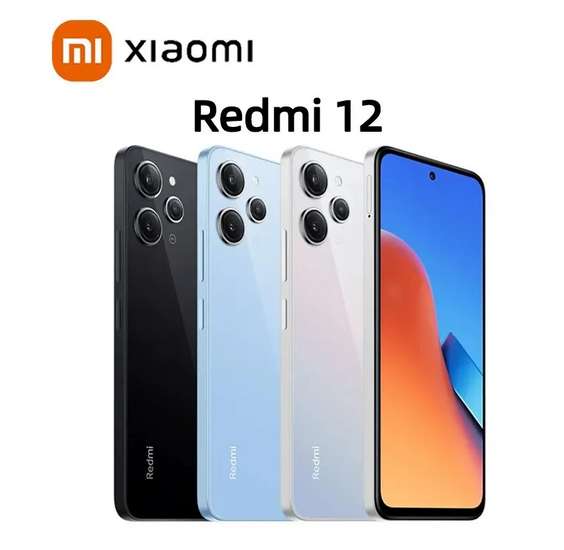 Xiaomi-smartphone Redmi 12 versión Global, MTK Helio G88, cámara Triple ia de 50MP, pantalla DotDisplay de 6,79 pulgadas