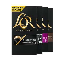 Capsulas L'Or espresso - GRAN SELECCIÓN 200 cápsulas (€0,26/cápsula)