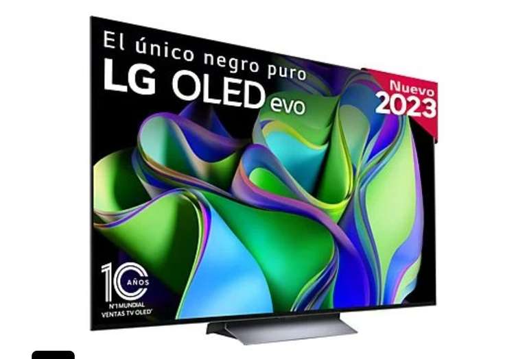 TV OLED 65" - LG OLED65C35LA con cashback de 200€ (precio final 1399€), (añade la barra de sonido LG SC9S al 50% por 1751€)