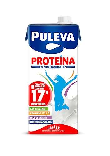 Puleva Proteína Extra Pro, 6 x 1L - Si compráis 4 packs (24 en total), se os quedará a 22 euros