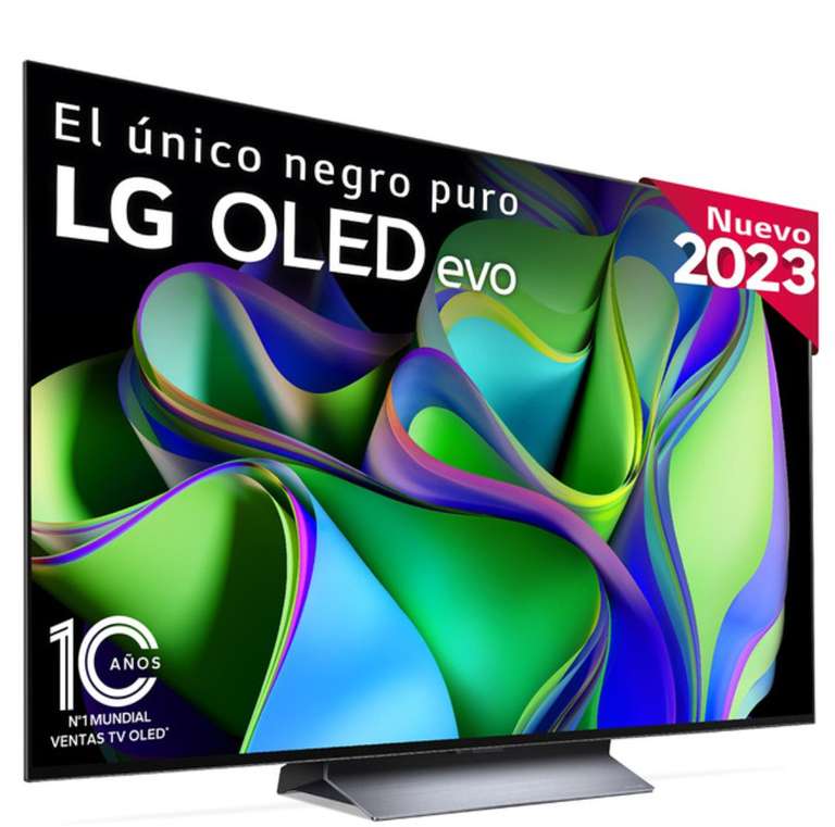 TV OLED 139 cm (55") LG OLED55C36LC evo 4K, Dolby Vision/Dolby ATMOS, Smart TV webOS23 HDMI 2.1 + 300€ Reembolso