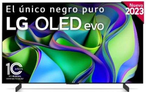 TV OLED 42" Evo LG OLED42C34LA | 120Hz | 4xHDMI 2.1 | Dolby VIsion, Atmos, & DTS
