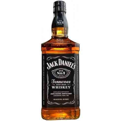 JACK DANIELS 1 L - Whiskey Premium de 1 Litro: La Botella de Jack Daniel's Perfecta para Cualquier Ocasión