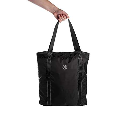 Munich Recycled X Tote Backpack Black