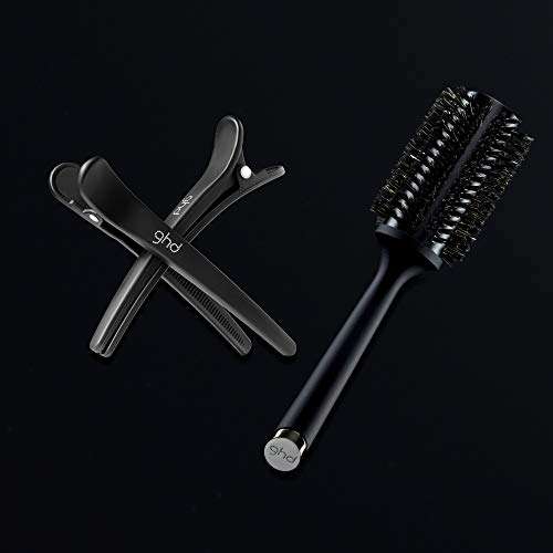 ghd air Dry Kit - Secador de pelo profesional con difusor, cepillo, clips y bolsa de almacenamiento