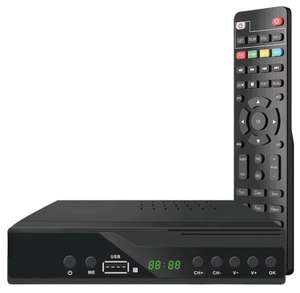 Receptor TDT DECODER UHD DVB-T T2 O T3 Tuner MPEG-4 2 Nero [12,70€ NUEVO USUARIO]