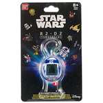 Bandai Tamagotchi 88822 Star Wars R2D2 Virtual Pet Droid con minijuegos, Clips de animación, Modos Extra y Llavero (Azul)
