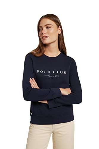 POLO CLUB Sudadera orgánica de Mujer con estampación Frontal » Chollometro