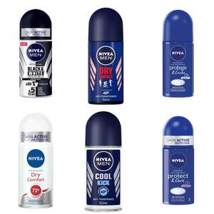 Selección de desodorantes Nivea por 1,79€ con envío incluido (puedes llevarte solo uno)