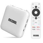 Android TV Box 10.0 MECOOL KM2 TV Box Android Netflix Certificado Amlogic S905X2-B TV BAndroid 4K Streaming Media Player Certificado Google